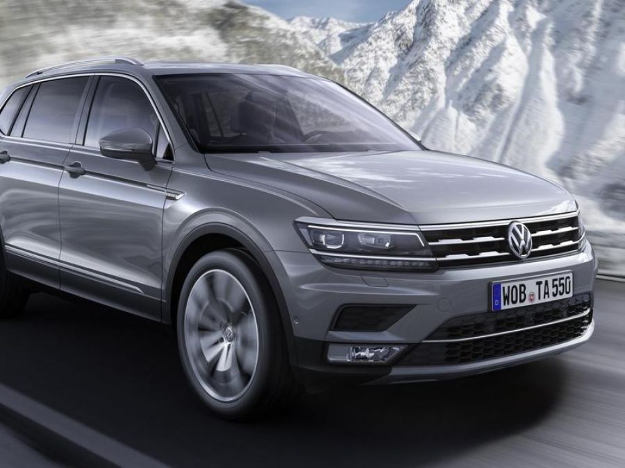 Volkswagen will introduce the "Long Tiguan" at the Geneva Motor Show next week.