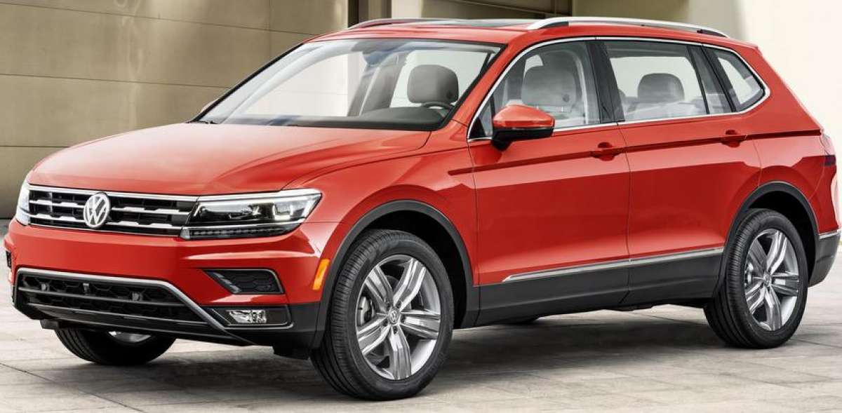 VW Introduced A New Long Tiguan Based On The Atlas Crossover Platform.