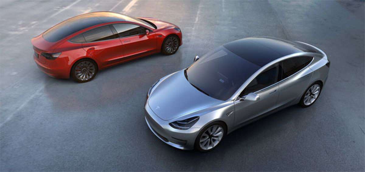 Tesla Model 3 vs toyota