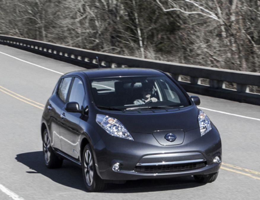 The 2013 Nissan Leaf    Image courtesy of Newspress