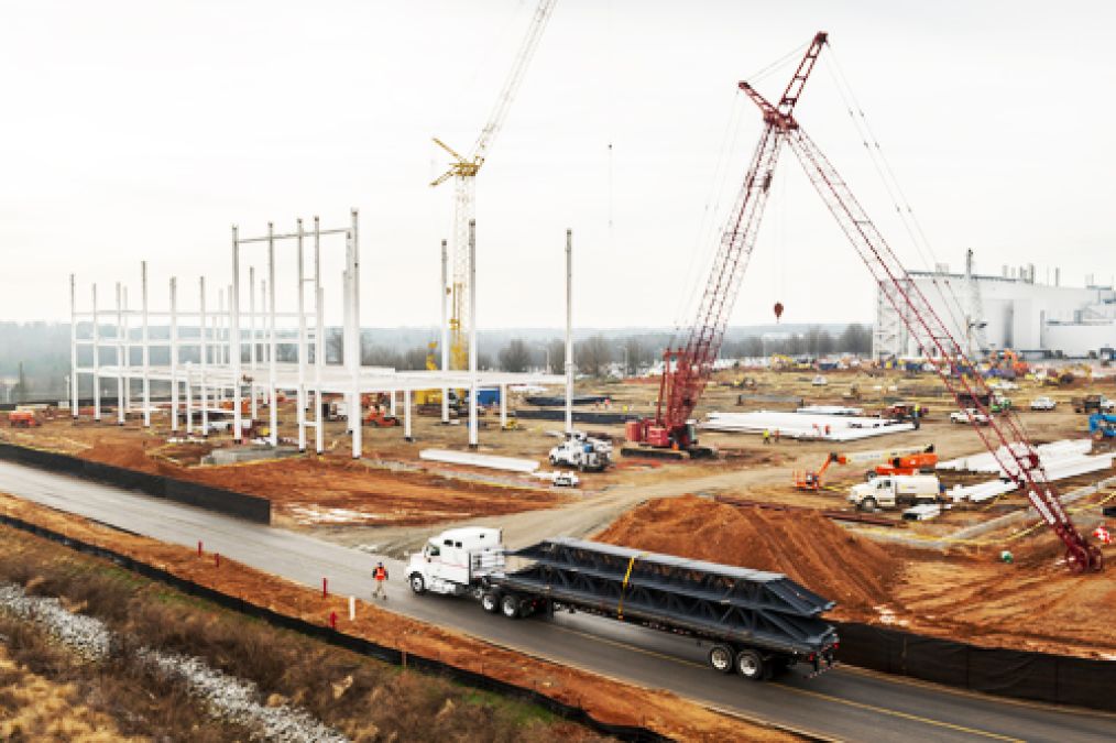 Expansion continues at BMW's Spartanburg SC plant. Image courtesy of BMW NA. 