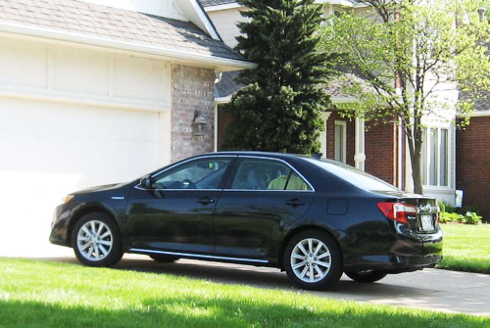 The 2012 Toyota Camry Hybrid XLE. Photo by Don Bain