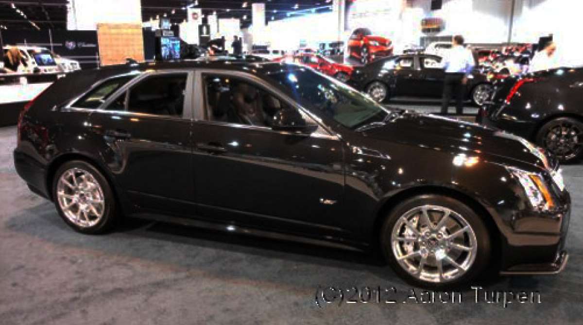 The 2012 Cadillac CTS-V Sport Wagon. Photo by Aaron Turpen