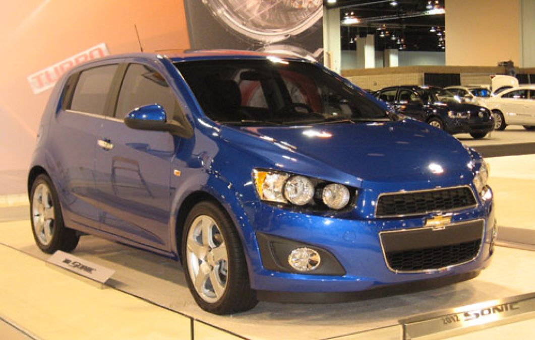 The 2012 Chevrolet Sonic. Photo by Don Bain