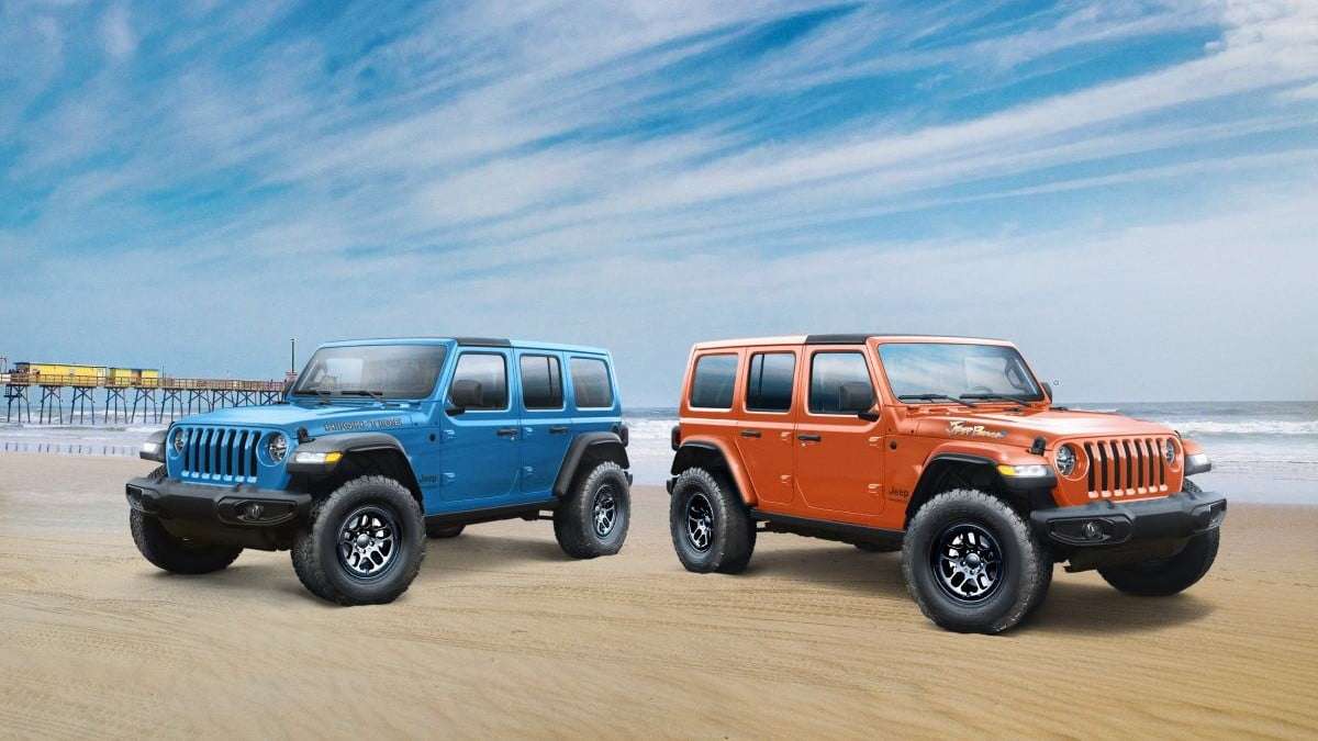 Jeep Releasing Special Editions to Mark Jeep Beach Week 20th Anniversary