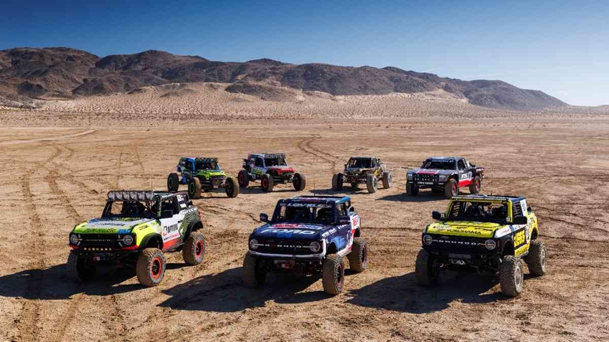 Ford Broncos Lining Up For 'King of the Hammers'