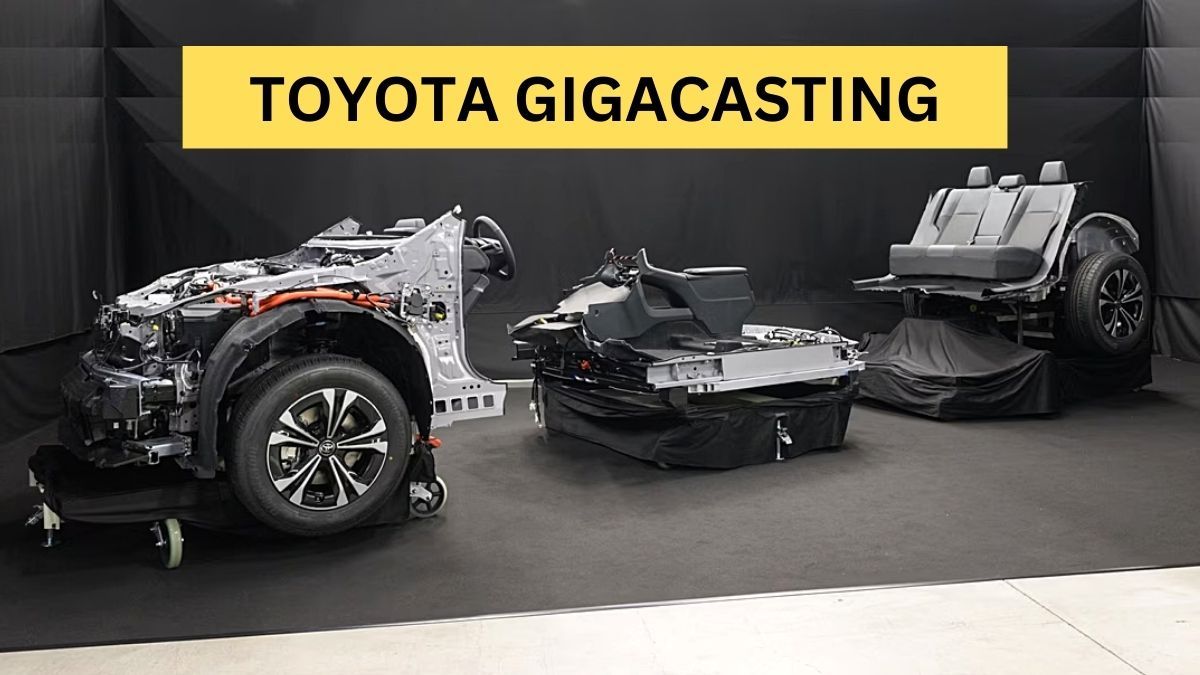 Toyota three-part gigacasting like Tesla