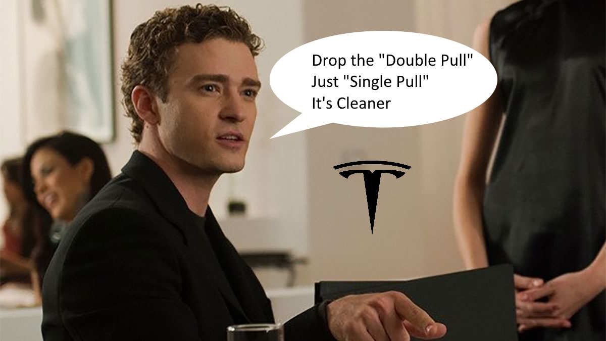 Tesla Autopilot: Drop the Double Pull - Just Single Pull - It's Cleaner - And More Software Updates