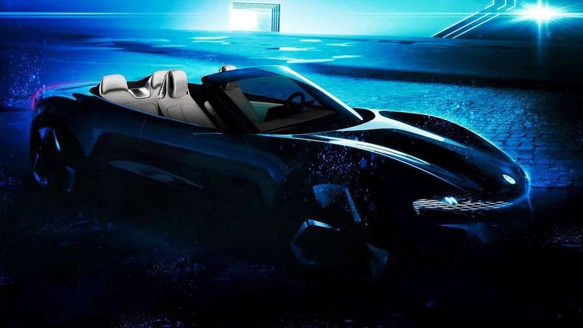 Image showing a rendering of the four-door convertible Fisker Ronin.