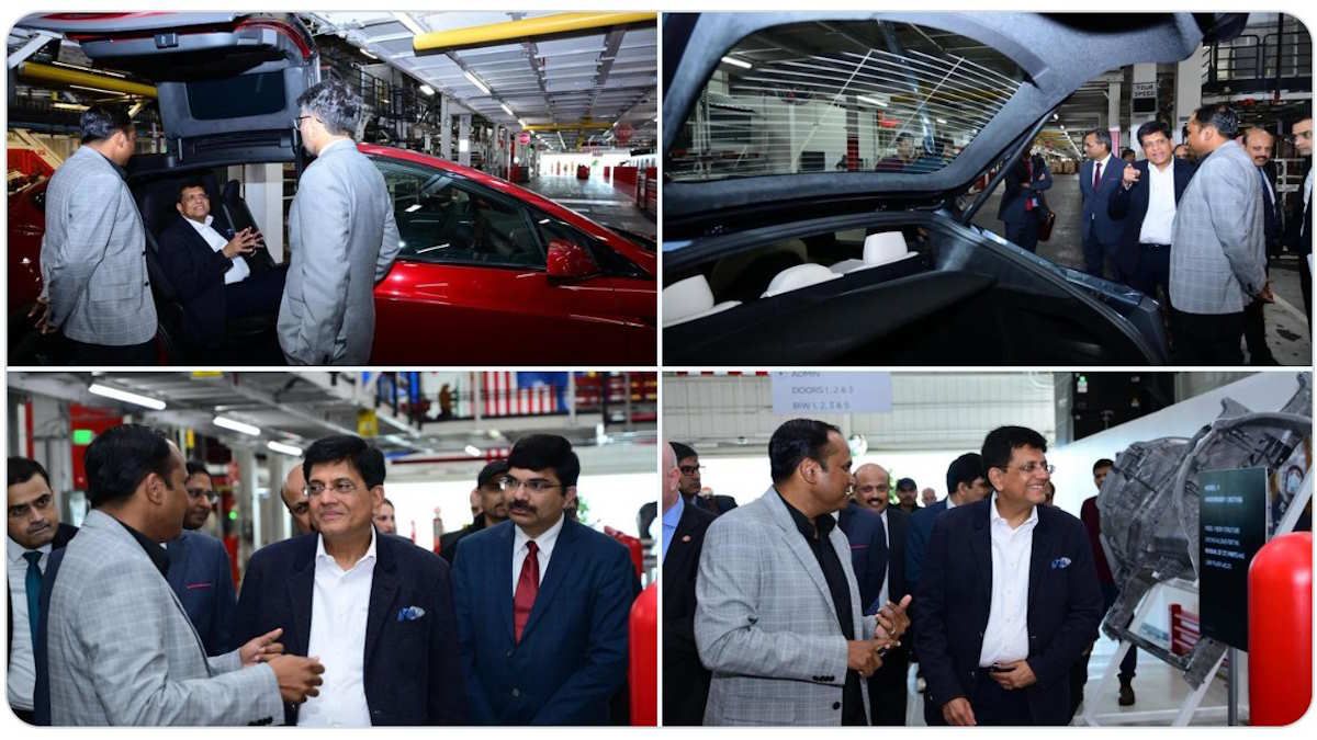 Elon Musk Wished "Speedy Recover" By India Minister of Commerce & Industry, Piyush Goyal After Visiting Tesla Fremont Factory