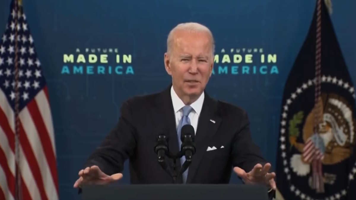 Joe Biden Shows Subtle Sub-Communication Revealing How He Really Feels About Tesla - As He Says Tesla Is the Nations Largest EV Manufacturer