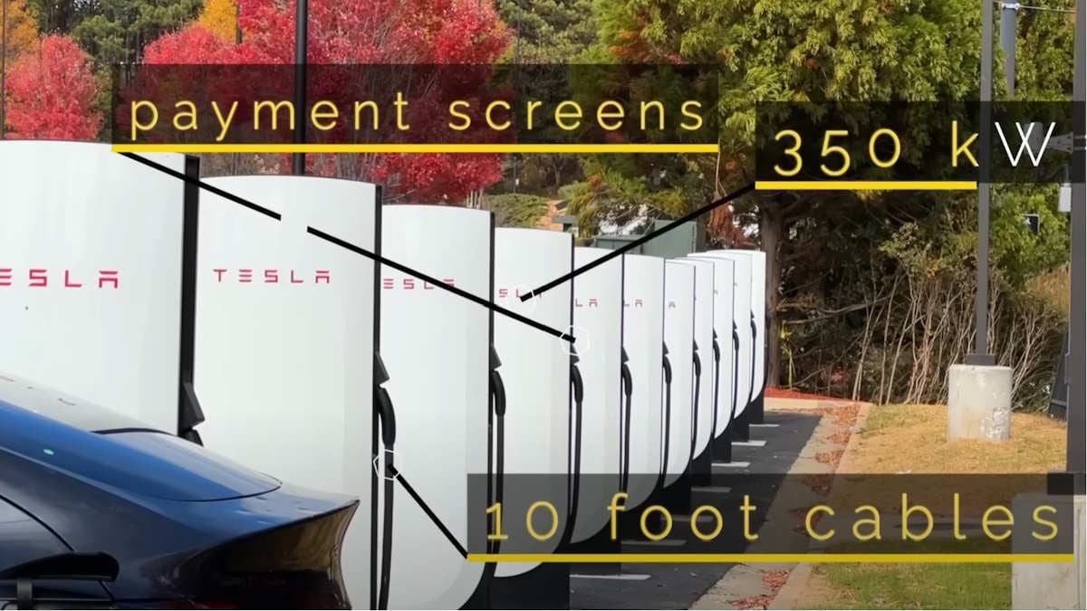 Check Out The New Tesla V4 Superchargers: Immersion Cooled and 115 Miles Charging In 5 Minutes