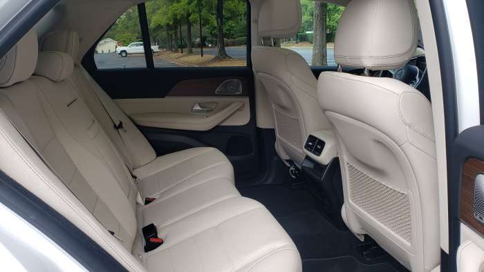 2021 Mercedes GLE450 4Matic SUV rear seat
