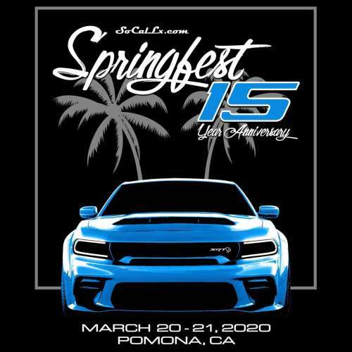 Dodge Charger SRT Hellcat Widebody in Blue Springfest 2020