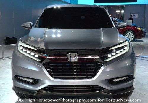 The front end of the Honda Urban SUV Concept