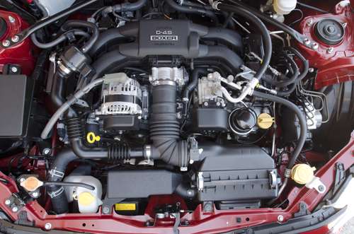 2013 Scion FR-S 2.0-liter boxer engine