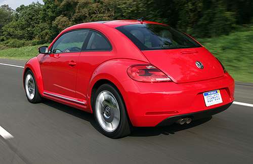 2012 Volkswagen Beetle rearview