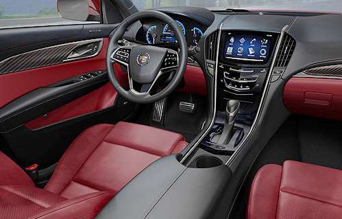 2013 Cadillac ATS sedan interior