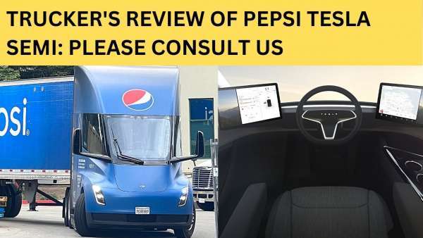 Truckers to Tesla: Please Consult Us When You Design Semi's Center Seat