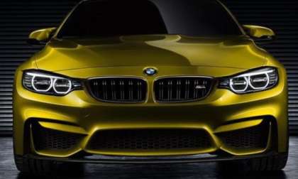 The front end of the BMW M4 Concept