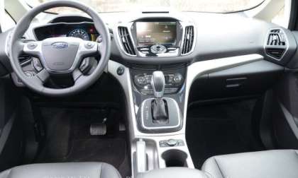 The interior of the 2013 Ford C-Max SEL Hybrid