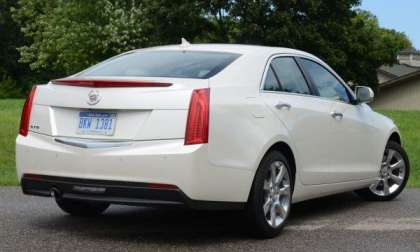 The rear end of the 2013 Cadillac ATS 2.5L Luxury 