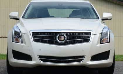 The front end of the 2013 Cadillac ATS 2.5L Luxury 