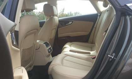 2012 Audi A7 Back Seat