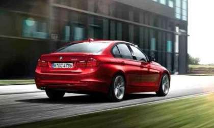 The back of the 2012 BMW 3 Series