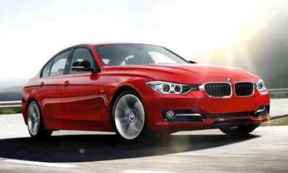 The 2012 BMW 3 Series front end