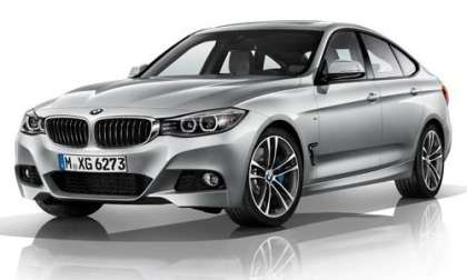 The front end of the 2014 BMW 3 Series Gran Turismo