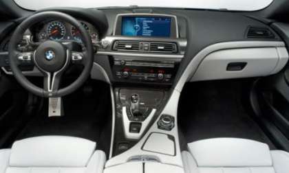 The interior of the 2012 BMW M6 Convertible