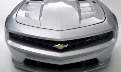 The front end of the Chevrolet Camaro GT