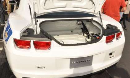 The trunk of the Chevrolet Camaro COPO Concept