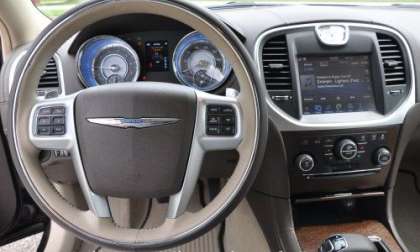 The dashboard of the 2012 Chrysler 300 Limited Luxury Series