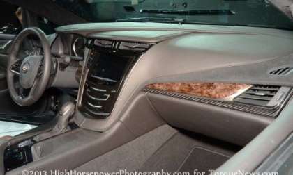 The dash of the 2014 Cadillac ELR