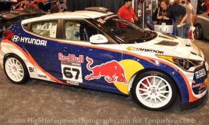 Rhys Millen's Red Bull Racing Hyundai Veloster