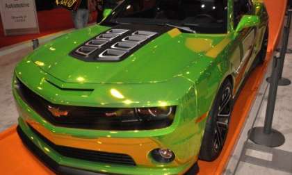 The front end of the Chevrolet Camaro Hot Wheels Concept
