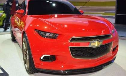The front end of the 2012 Chevrolet Code 130R Concept
