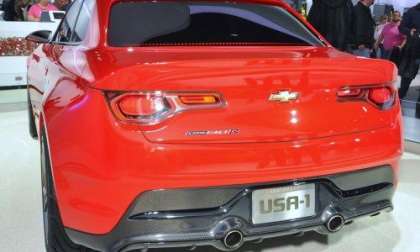 The rear end of the 2012 Chevrolet Code 130R Concept