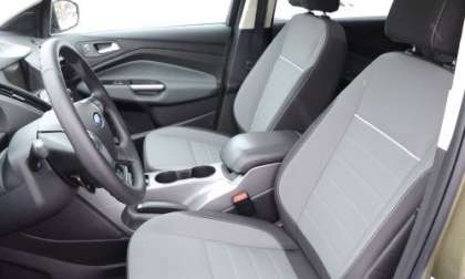 The front seats of the 2013 Ford Escape SE