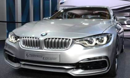 The front end of the BMW Concept 4 Series Coupe