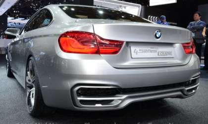 The rear end of the BMW Concept 4 Series Coupe