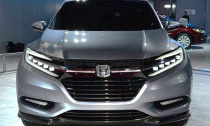 The front end of the Honda Urban SUV Concept