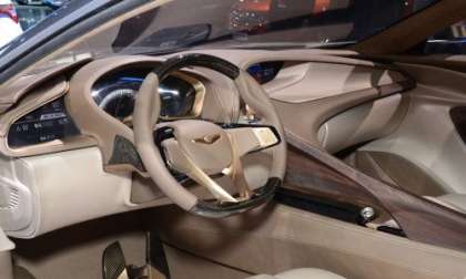 The interior of the Hyundai HCD-14 Genesis Concept