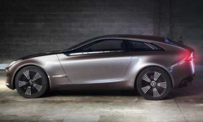 A side profile of the new Hyundai i-oniq concept