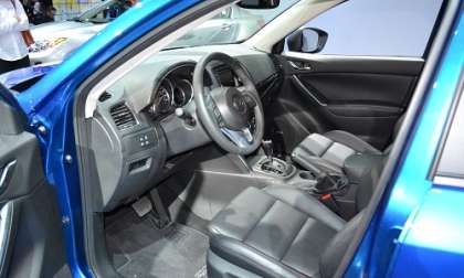 The interior of the new 2013 Mazda CX-5