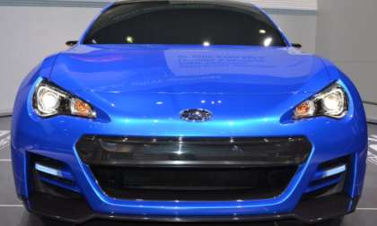 The front end of the Subaru BRZ STI Concept