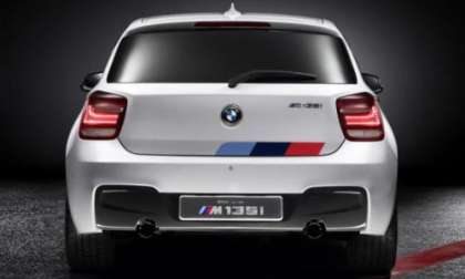 The back end of the new BMW M135i Concept