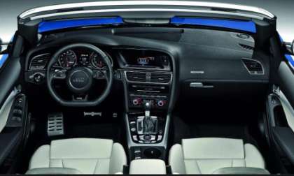 The 2013 Audi RS5 Cabrio interior
